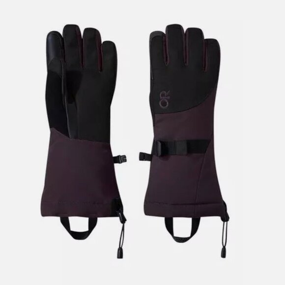 Outdoor Research Men's Revolution Sensor Gloves Ski Snowboard Sz M Black Elk NEW